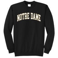 N.O.T.R.E D.A.M.E Vintage Varsity Retro Indiana Sweatshirt