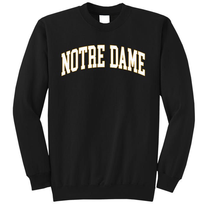 N.O.T.R.E D.A.M.E Vintage Varsity Retro Indiana Sweatshirt