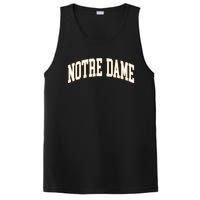 N.O.T.R.E D.A.M.E Vintage Varsity Retro Indiana PosiCharge Competitor Tank