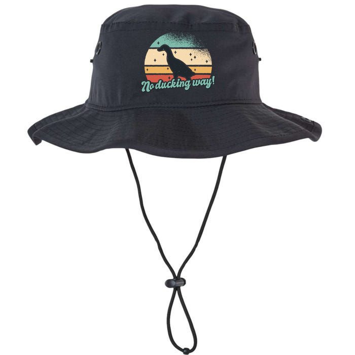 No Ducking Way Funny Duck Bucket Hat