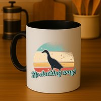No Ducking Way Funny Duck Mug