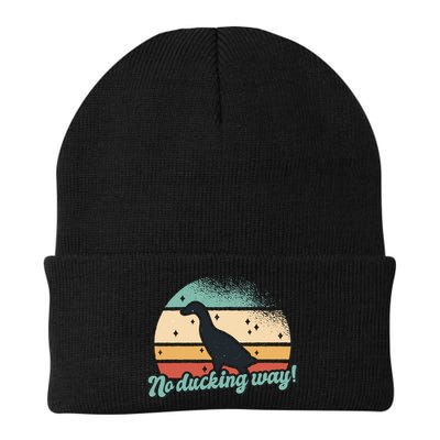 No Ducking Way Funny Duck Beanie