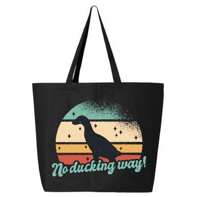 No Ducking Way Funny Duck 25L Jumbo Tote