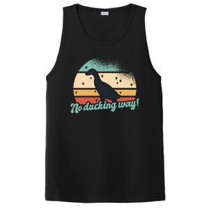 No Ducking Way Funny Duck PosiCharge Competitor Tank