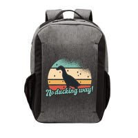 No Ducking Way Funny Duck Vector Backpack