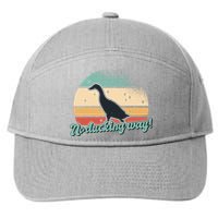 No Ducking Way Funny Duck 7-Panel Snapback Hat