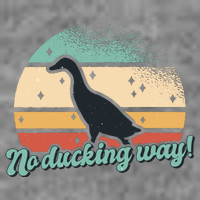 No Ducking Way Funny Duck Premium T-Shirt