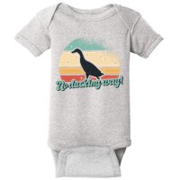 No Ducking Way Funny Duck Baby Bodysuit