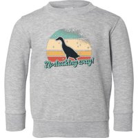 No Ducking Way Funny Duck Toddler Sweatshirt