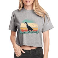 No Ducking Way Funny Duck Crop Top