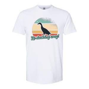 No Ducking Way Funny Duck Softstyle CVC T-Shirt