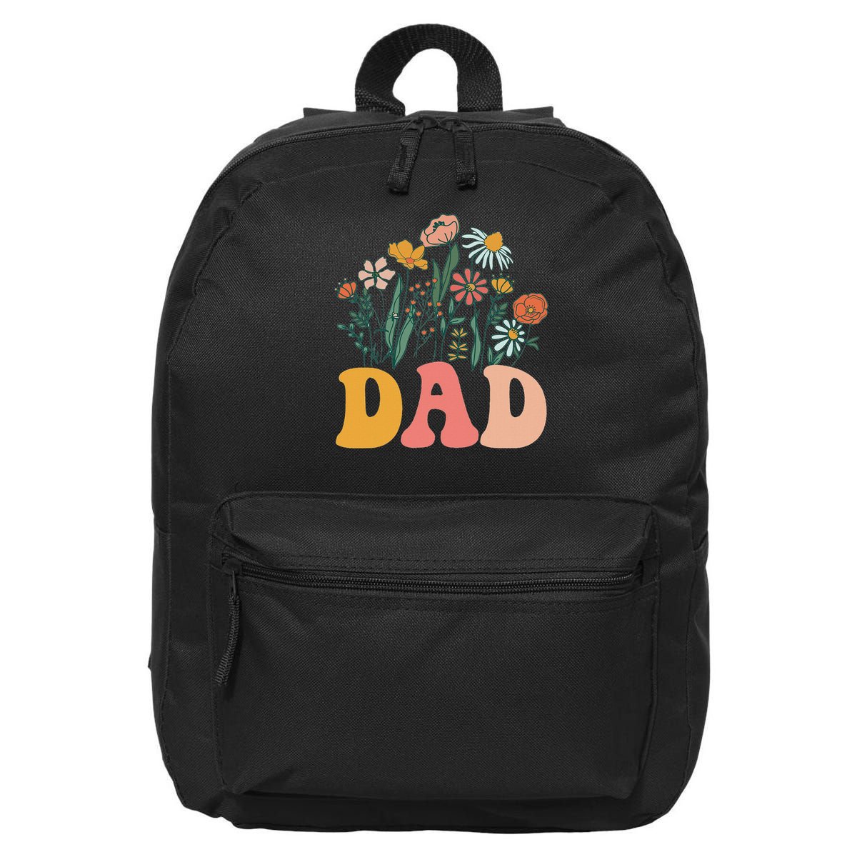New Dad Wildflower First Birthday & Baby Shower 16 in Basic Backpack