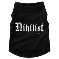 Nihilist Definition Would Be Pointless Philosophy Nihilism Doggie Tank