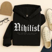 Nihilist Definition Would Be Pointless Philosophy Nihilism Hoodie