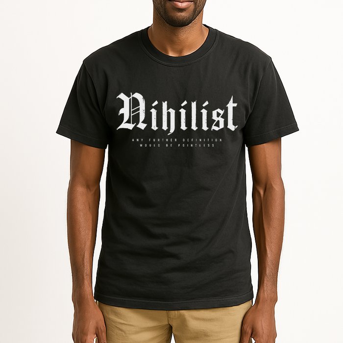 Nihilist Definition Would Be Pointless Philosophy Nihilism Tall T-Shirt