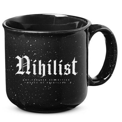 Nihilist Definition Would Be Pointless Philosophy Nihilism 15oz Campfire Ceramic Mug
