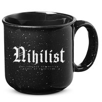 Nihilist Definition Would Be Pointless Philosophy Nihilism 15oz Campfire Ceramic Mug