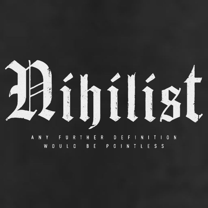 Nihilist Definition Would Be Pointless Philosophy Nihilism Beanie