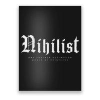 Nihilist Definition Would Be Pointless Philosophy Nihilism Poster
