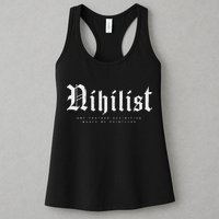 Nihilist Definition Would Be Pointless Philosophy Nihilism Womens Tank Top