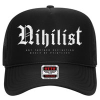 Nihilist Definition Would Be Pointless Philosophy Nihilism Trucker Hat
