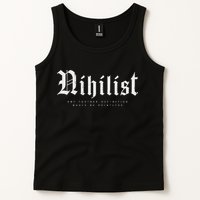 Nihilist Definition Would Be Pointless Philosophy Nihilism Tank Top