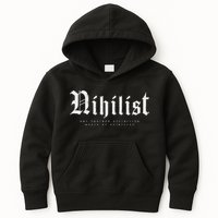 Nihilist Definition Would Be Pointless Philosophy Nihilism Kids Hoodie