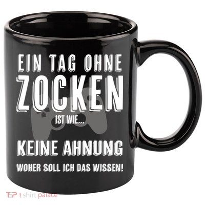 No Day Without Gaming Gamer Gaming Gift 11oz C Handle Ceramic Mug