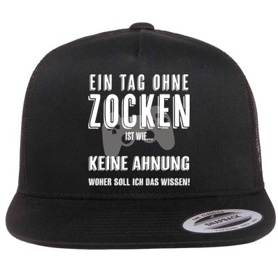 No Day Without Gaming Gamer Gaming Gift Flatbill Hat