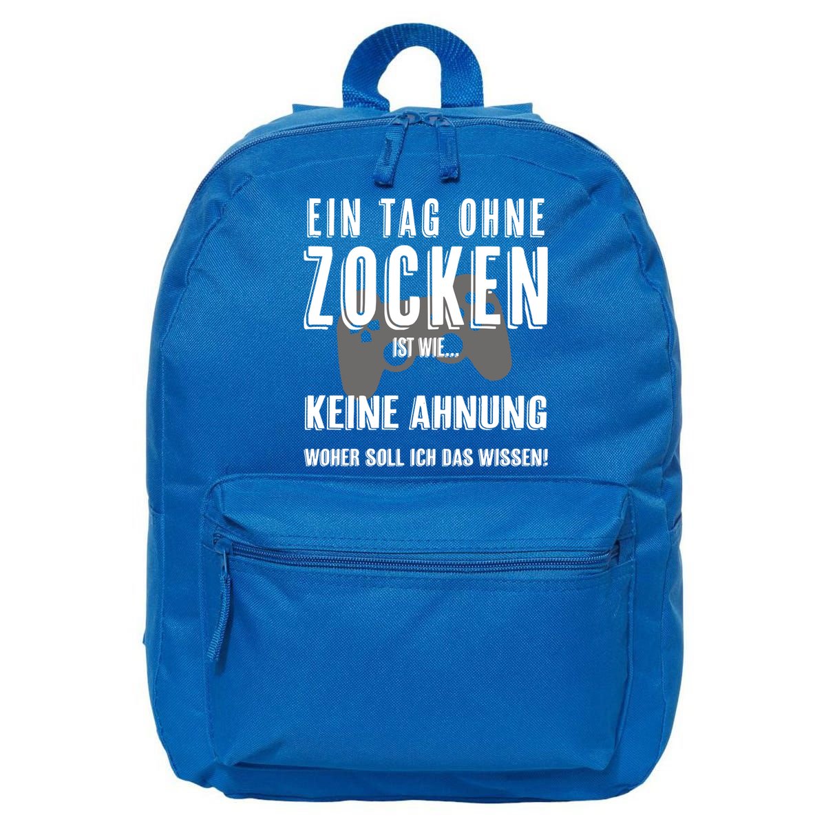 No Day Without Gaming Gamer Gaming Gift 16 in Basic Backpack