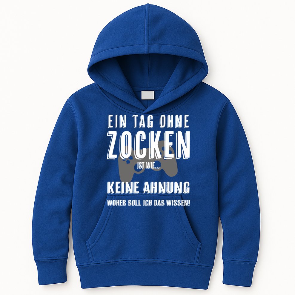 No Day Without Gaming Gamer Gaming Gift Kids Hoodie