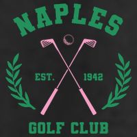 Naples Est. 1942 Golf Clup 7 Panel Mesh Trucker Snapback Hat
