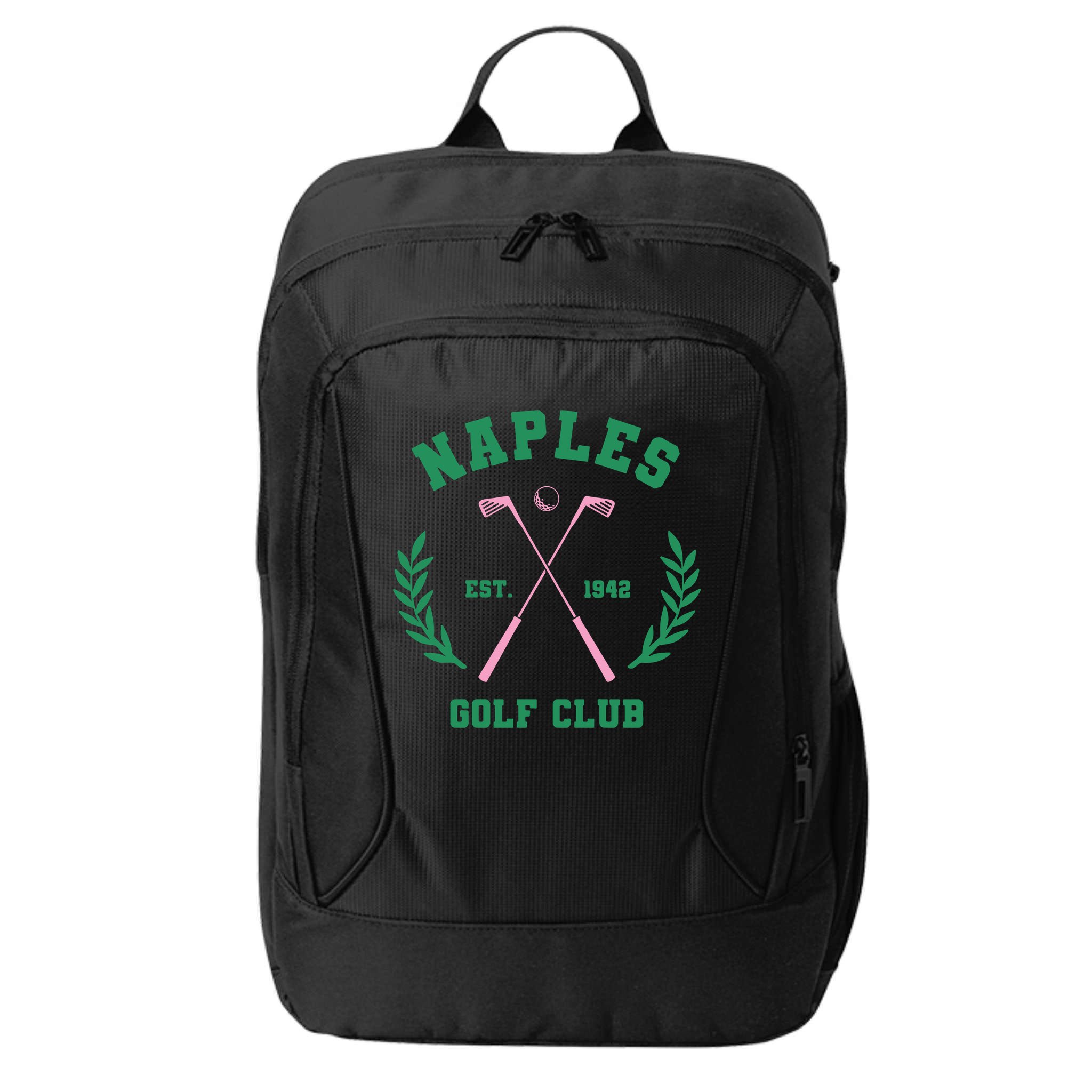Naples Est. 1942 Golf Clup City Backpack