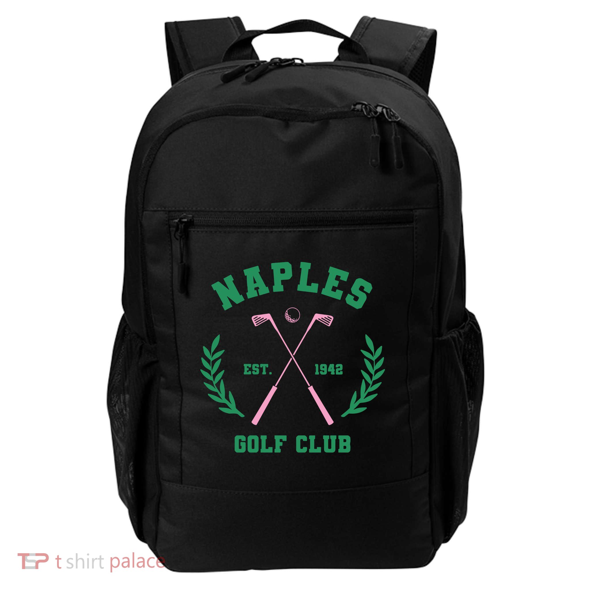 Naples Est. 1942 Golf Clup Backpack