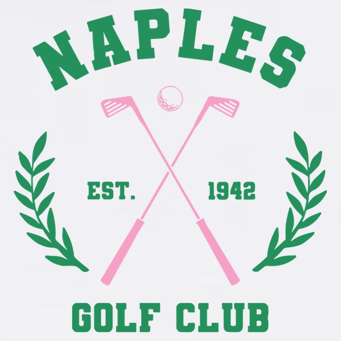 Naples Est. 1942 Golf Clup Cooling Performance Crew T-Shirt
