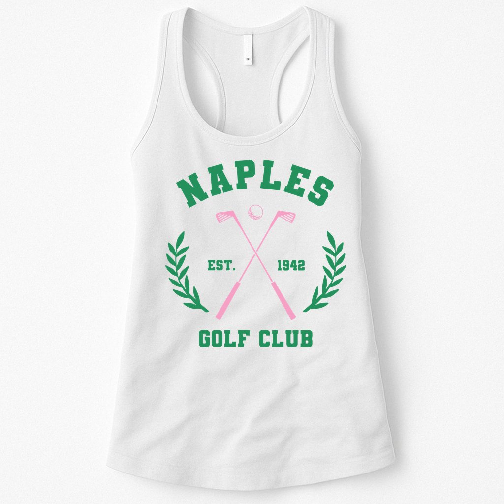 Naples Est. 1942 Golf Clup Womens Tank Top