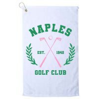 Naples Est. 1942 Golf Clup Golf Towel