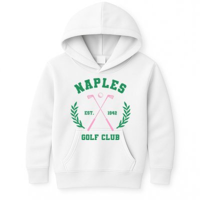 Naples Est. 1942 Golf Clup Kids Hoodie