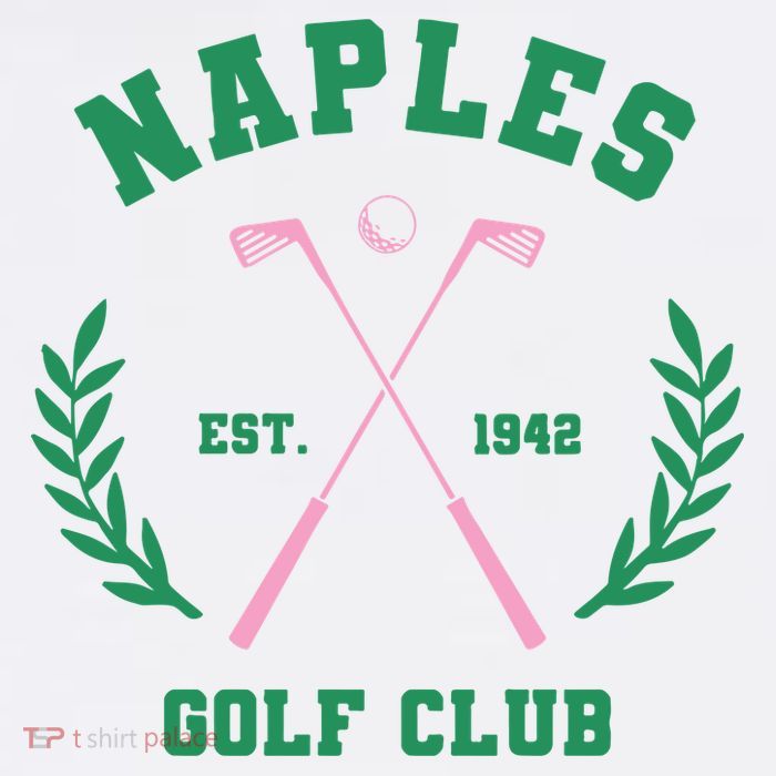 Naples Est. 1942 Golf Clup Kids T-Shirt