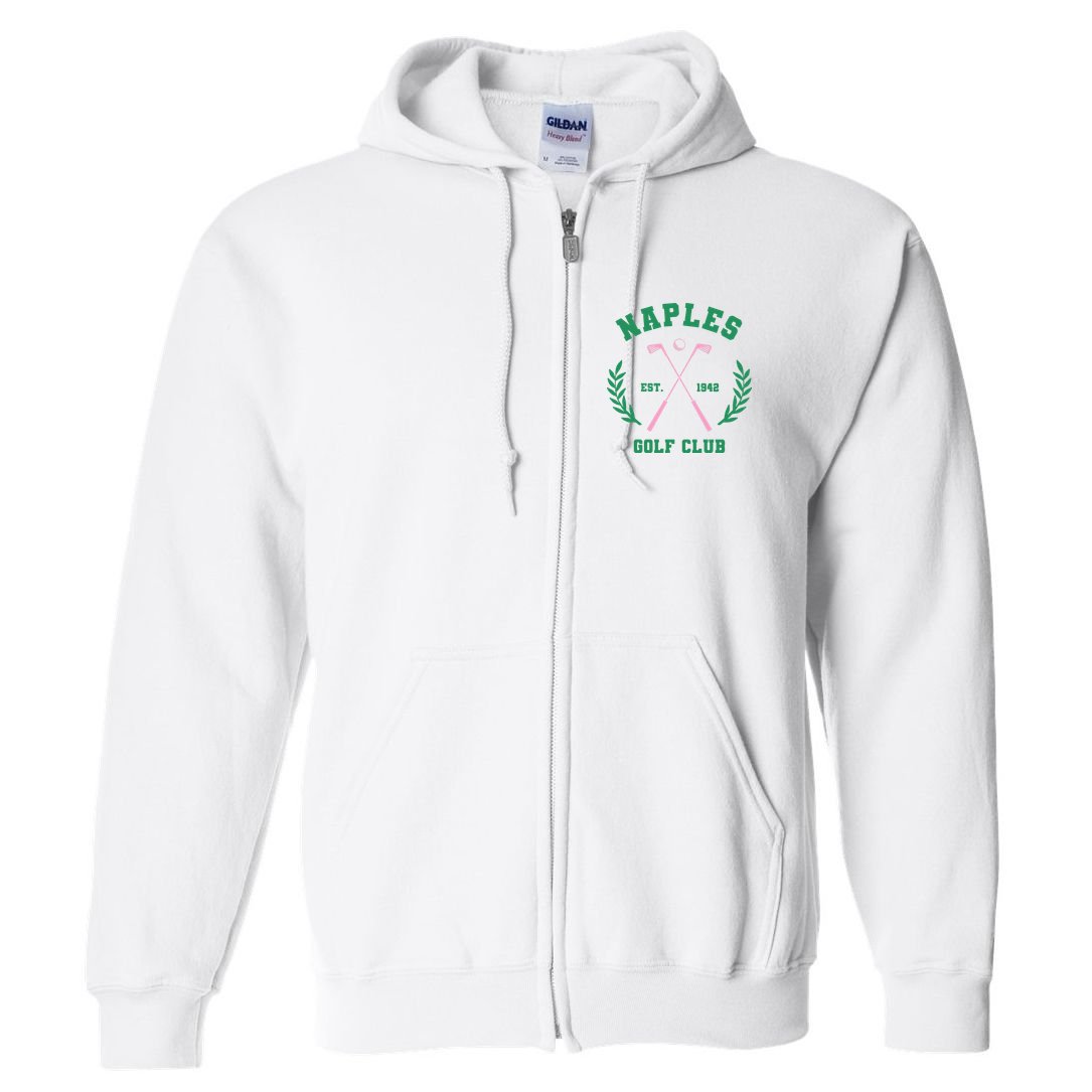 Naples Est. 1942 Golf Clup Full Zip Hoodie
