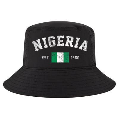 Nigeria Est. 1960 Nigerian Flag Independence Day Cool Comfort Performance Bucket Hat