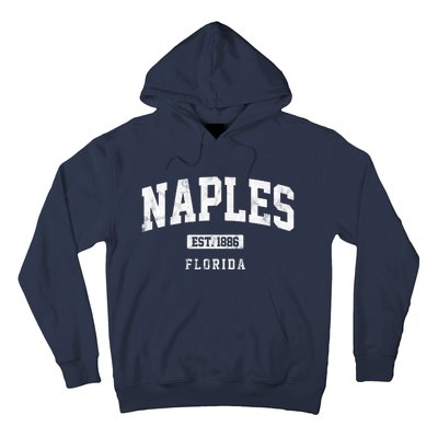 Naples Est 1886 Florida Retro Vintage Hoodie