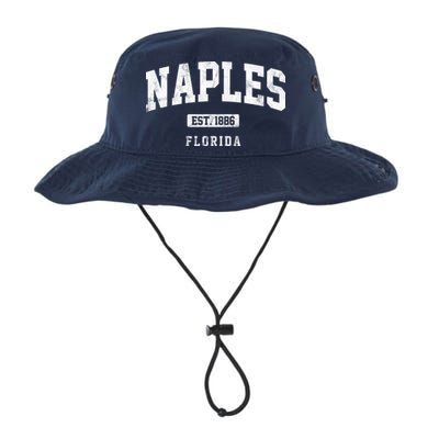 Naples Est 1886 Florida Retro Vintage Bucket Hat
