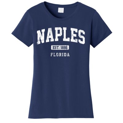 Naples Est 1886 Florida Retro Vintage Women's T-Shirt