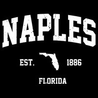 Naples Est 1886 Florida State Pride Retro City Backpack