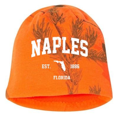 Naples Est 1886 Florida State Pride Retro Kati - Camo Knit Beanie