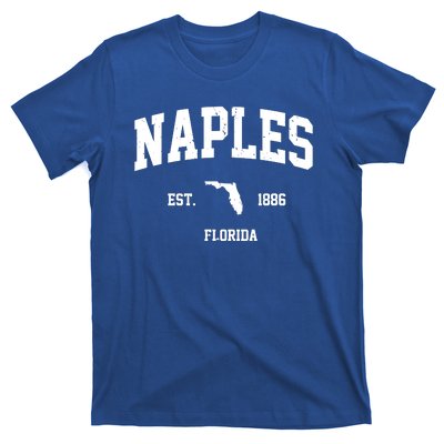 Naples Est 1886 Florida State Pride Retro T-Shirt