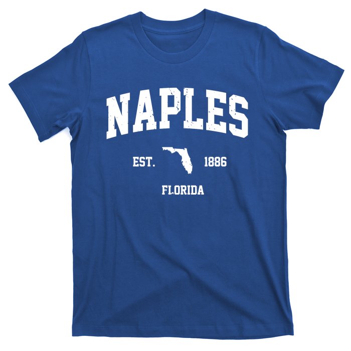 Naples Est 1886 Florida State Pride Retro T-Shirt