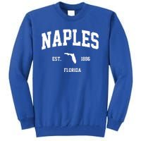 Naples Est 1886 Florida State Pride Retro Tall Sweatshirt