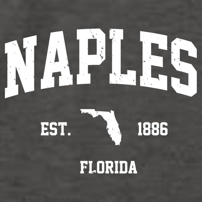 Naples Est 1886 Florida State Pride Retro Vector Backpack